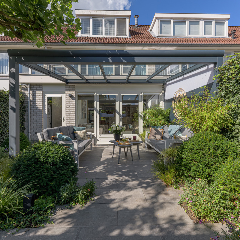 Aluminium overkapping