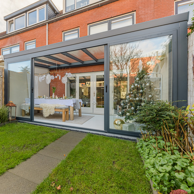 Aluminium overkapping