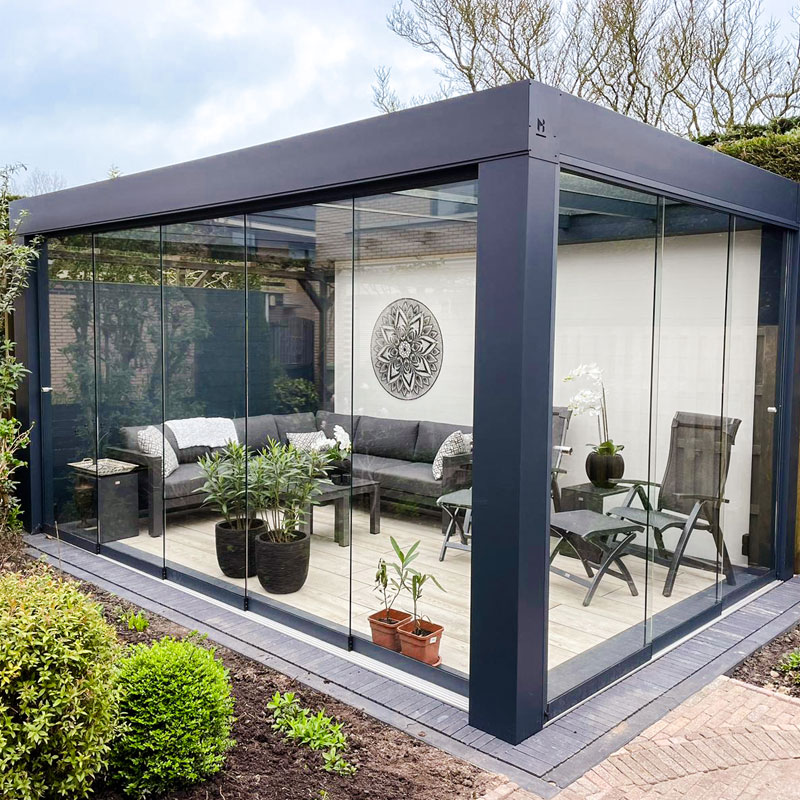 Aluminium overkapping